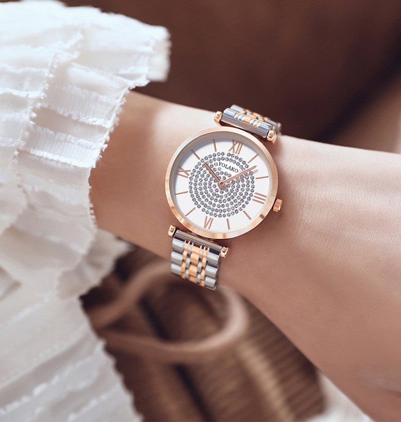 Gypsophila ladies quartz watch