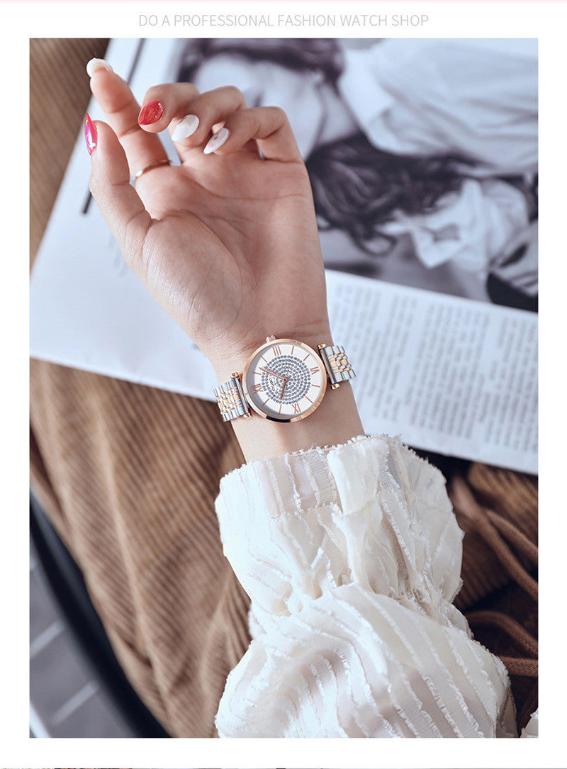 Gypsophila ladies quartz watch